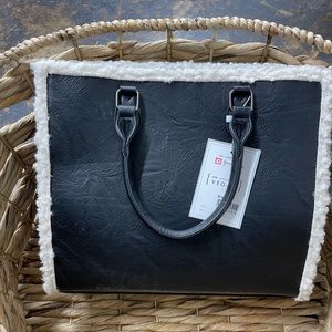 Black New Jen & Co Tote Bag